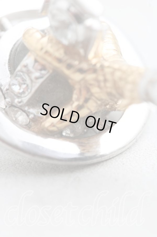 画像5: ヴィヴィアンウエストウッド 中古 / ギルダスモール3Dオーブペンダント  シルバー×ゴールド  H-26-02-22-074-nl-IG-ZH (5)