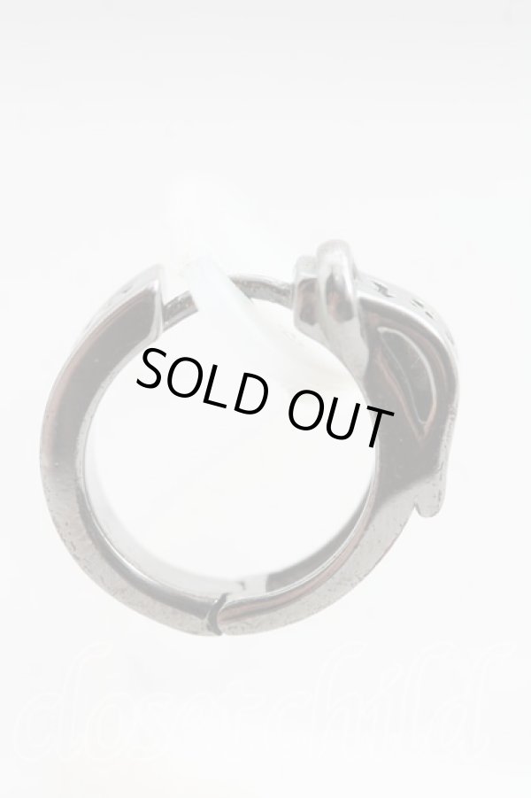 画像2: ヴィヴィアンウエストウッド 中古 / BOBBYシングルピアス  ガンメタ  H-26-02-22-076-er-OD-ZH (2)