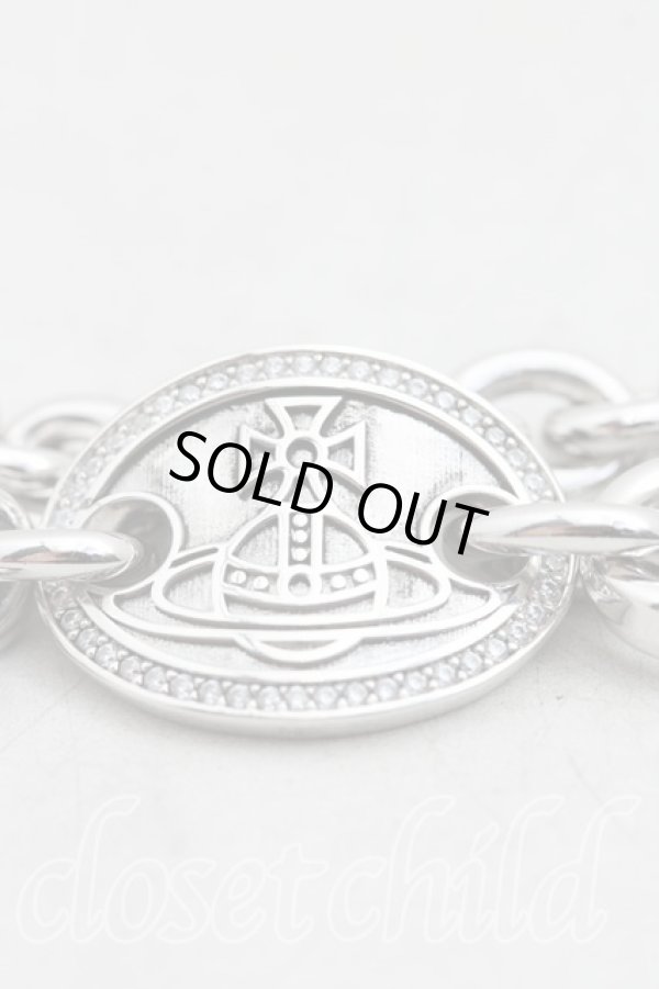 画像2: ヴィヴィアンウエストウッド 中古 / OSLOブレスレット  シルバー  H-26-02-22-078-ac-OD-ZH (2)