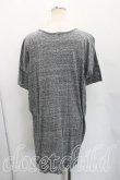 画像2: ANGLOMANIA 中古 / ロゴptカットソーワンピ 38（M相当） 灰  H-26-02-22-008-op-OD-ZH (2)