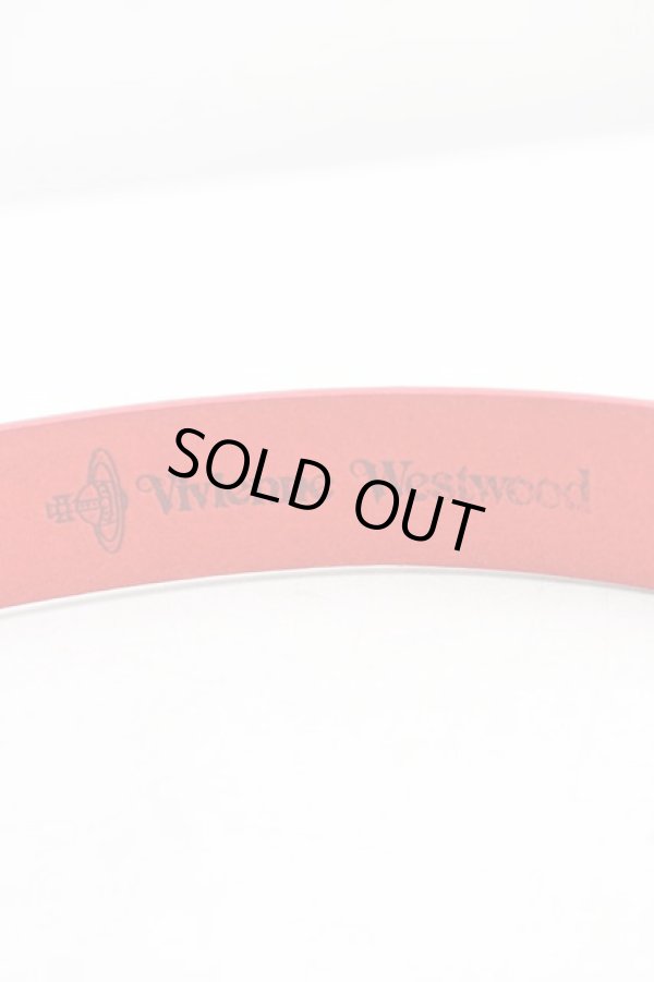 画像3: ヴィヴィアンウエストウッド 中古 / レザーベルト  赤  H-26-02-22-086-gd-OD-ZH (3)