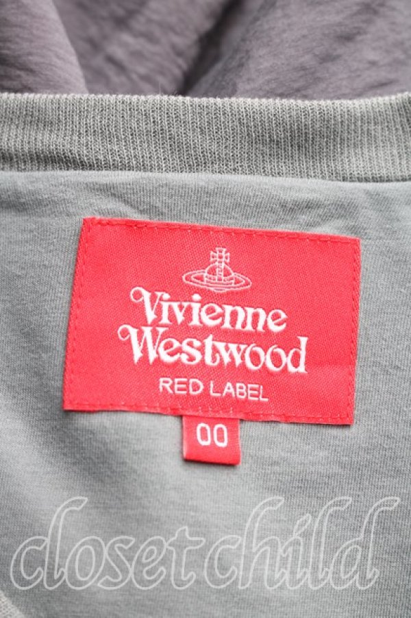 画像3: ヴィヴィアンウエストウッド 中古 / 針抜キフライスエイリアンスリーブドレス 00（ワンサイズ） カーキ  H-26-02-22-009-op-OD-ZH (3)