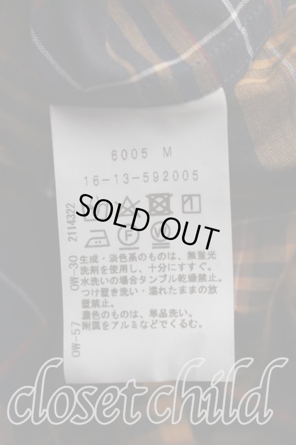 画像4: ANGLOMANIA 中古 / タータンチェックシャツワンピース 38（M相当） 茶  H-26-02-22-011-op-OD-ZH (4)