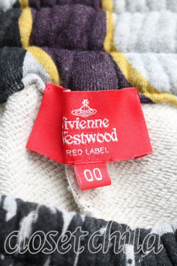 画像3: ヴィヴィアンウエストウッド 中古 / 裏毛FRAT HOUSEプリントスウェット 00（ワンサイズ） 灰  H-26-02-22-016-pa-OD-ZH (3)