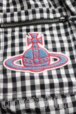 画像6: ヴィヴィアンウエストウッド 中古 / フェルトオーブギンガムチェックパンツ 00（ワンサイズ） 黒  H-26-02-22-017-pa-OD-ZH (6)