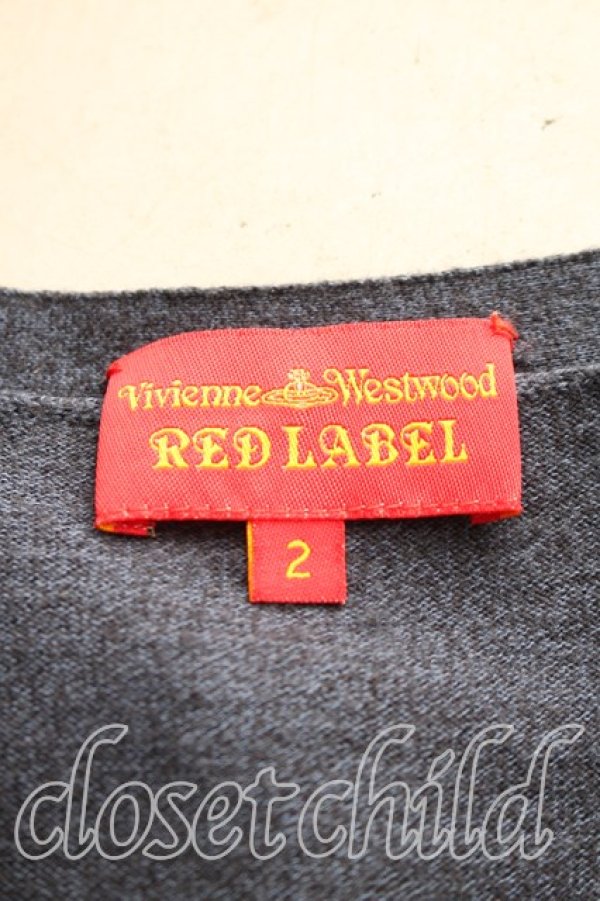 画像3: ヴィヴィアンウエストウッド 中古 / 単色オーブ刺繍カーディガン 2 ネイビー  H-26-03-01-020-to-SZ-ZH (3)