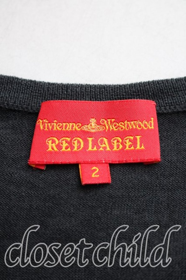 画像3: ヴィヴィアンウエストウッド 中古 / 単色オーブ刺繍カーディガン 2 ブラック  H-26-03-01-021-to-SZ-ZH (3)