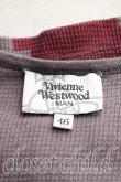 画像3: ヴィヴィアンウエストウッド MAN 中古 / モザイク柄カットソー 46（メンズM相当） 茶ｘエンジ  H-26-03-01-023-to-OD-ZH (3)