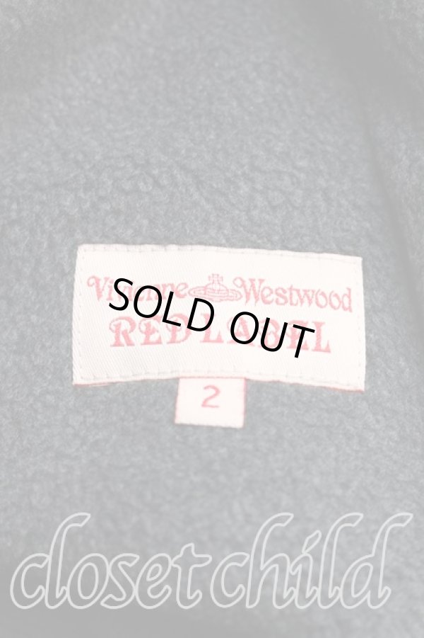 画像3: ヴィヴィアンウエストウッド 中古 / エッセンシャルオーブボアフリース 2（9号相当） 灰  H-26-03-01-025-to-OD-ZH (3)