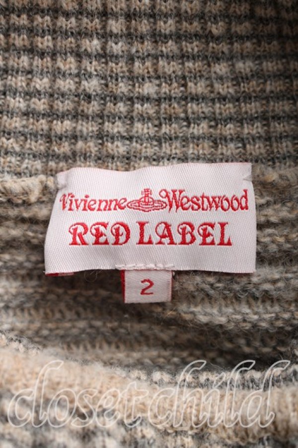 画像3: ヴィヴィアンウエストウッド 中古 / ハイネックニット 2（9号相当） ベージュ  H-26-03-01-026-to-OD-ZH (3)