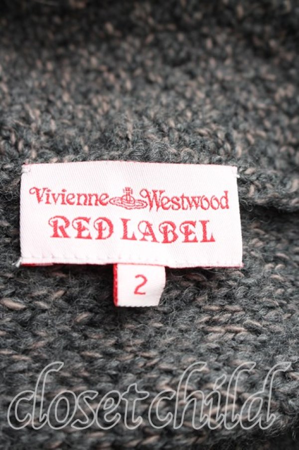 画像3: ヴィヴィアンウエストウッド 中古 / ガウンニット 2（9号相当） 茶  H-26-03-01-027-to-OD-ZH (3)