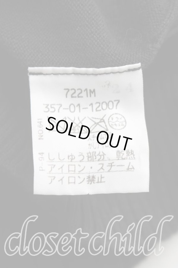 画像4: ヴィヴィアンウエストウッド 中古 / ホールオーブスクエアニット 2（9号相当） 黒  H-26-03-01-028-to-OD-ZH (4)