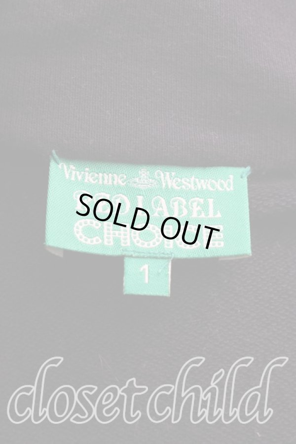 画像3: ヴィヴィアンウエストウッド 中古 / ジップスウェット 1（7号相当） 黒  H-26-03-01-029-to-OD-ZH (3)