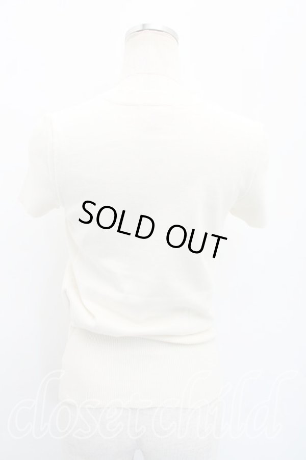 画像2: ヴィヴィアンウエストウッド 中古 / カラーオーブ刺繍ニット S 生成  H-26-03-01-030-to-OD-ZH (2)