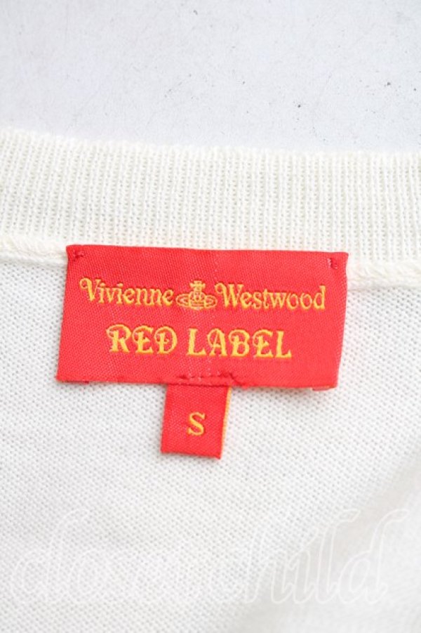 画像3: ヴィヴィアンウエストウッド 中古 / カラーオーブ刺繍ニット S 生成  H-26-03-01-030-to-OD-ZH (3)