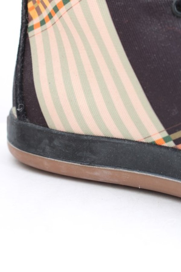 画像6: ヴィヴィアンウエストウッド 中古 / アニマルトゥスニーカー 42（26cm相当） 緑ｘ黒  H-26-03-01-035-sh-OD-ZH (6)