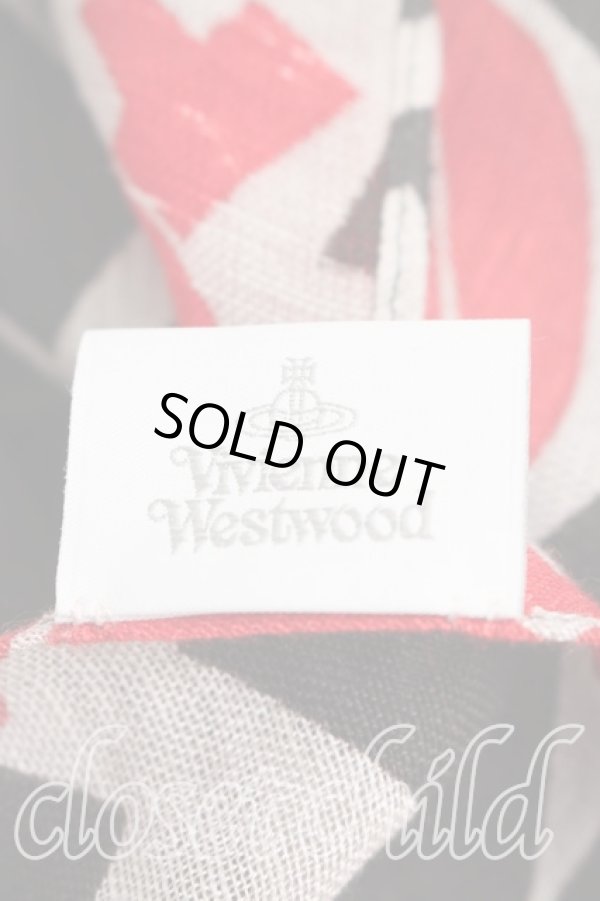 画像2: ヴィヴィアンウエストウッド 中古 / ロゴptストール  黒  H-26-03-01-040-gd-OD-ZH (2)