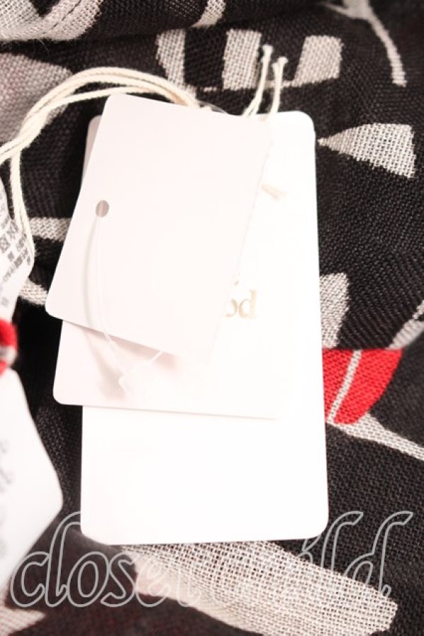 画像4: ヴィヴィアンウエストウッド 中古 / ロゴptストール  黒  H-26-03-01-040-gd-OD-ZH (4)