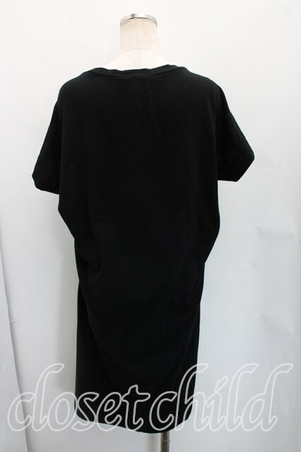 画像2: ヴィヴィアンウエストウッド 中古 / Crowned Dogプリントワンピース 2 ブラック  H-26-03-01-001-op-SZ-ZH (2)