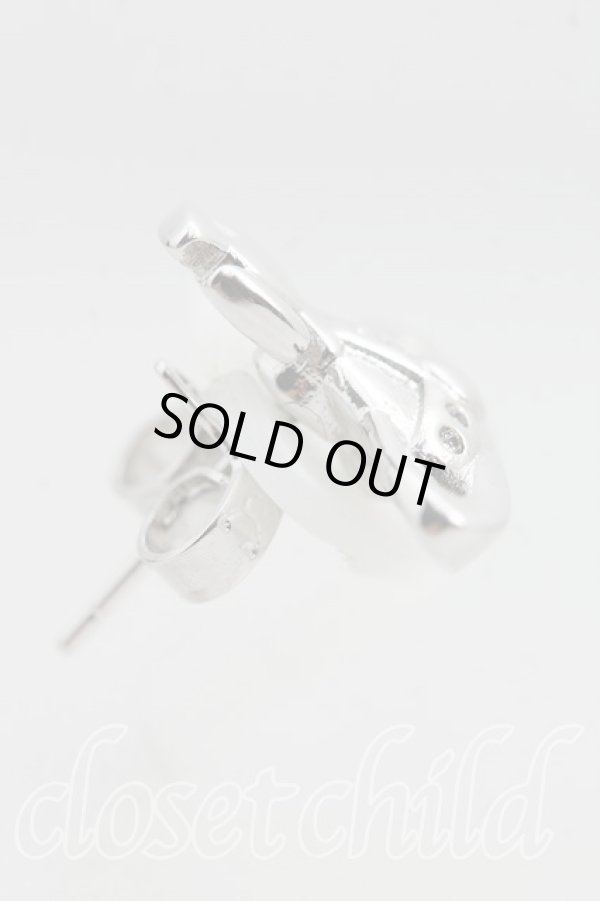 画像2: ヴィヴィアンウエストウッド 中古 / LORELEIシングルピアス  シルバー  H-26-03-01-044-er-OD-ZH (2)