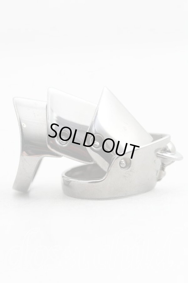 画像3: ヴィヴィアンウエストウッド 中古 / アーマーリング L(17号相当） ガンメタ  H-26-03-01-045-rg-OD-ZH (3)