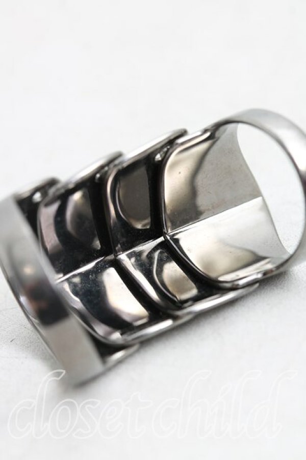 画像4: ヴィヴィアンウエストウッド 中古 / アーマーリング L(17号相当） ガンメタ  H-26-03-01-045-rg-OD-ZH (4)