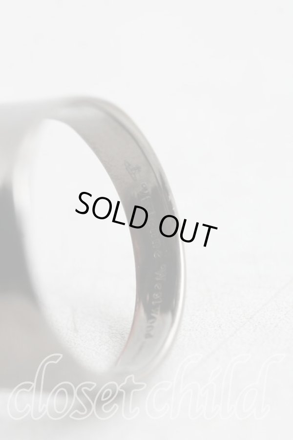 画像6: ヴィヴィアンウエストウッド 中古 / アーマーリング L(17号相当） ガンメタ  H-26-03-01-045-rg-OD-ZH (6)