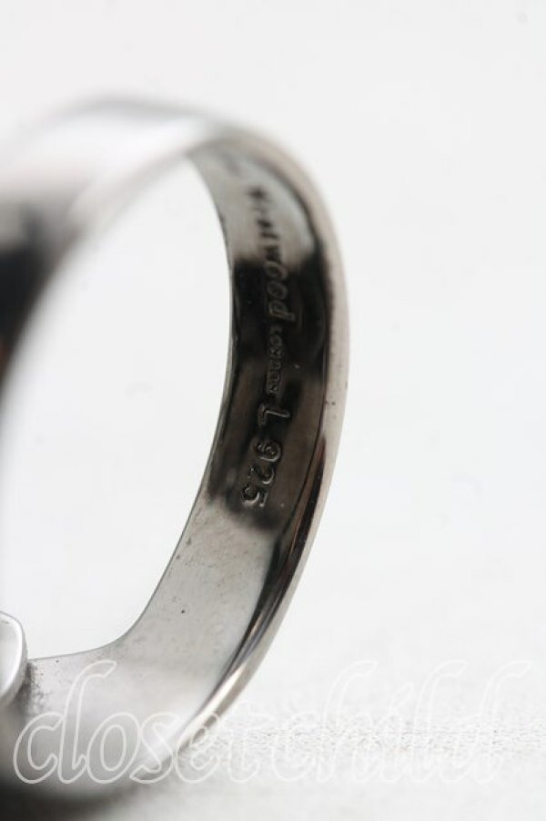 画像7: ヴィヴィアンウエストウッド 中古 / アーマーリング L(17号相当） ガンメタ  H-26-03-01-045-rg-OD-ZH (7)