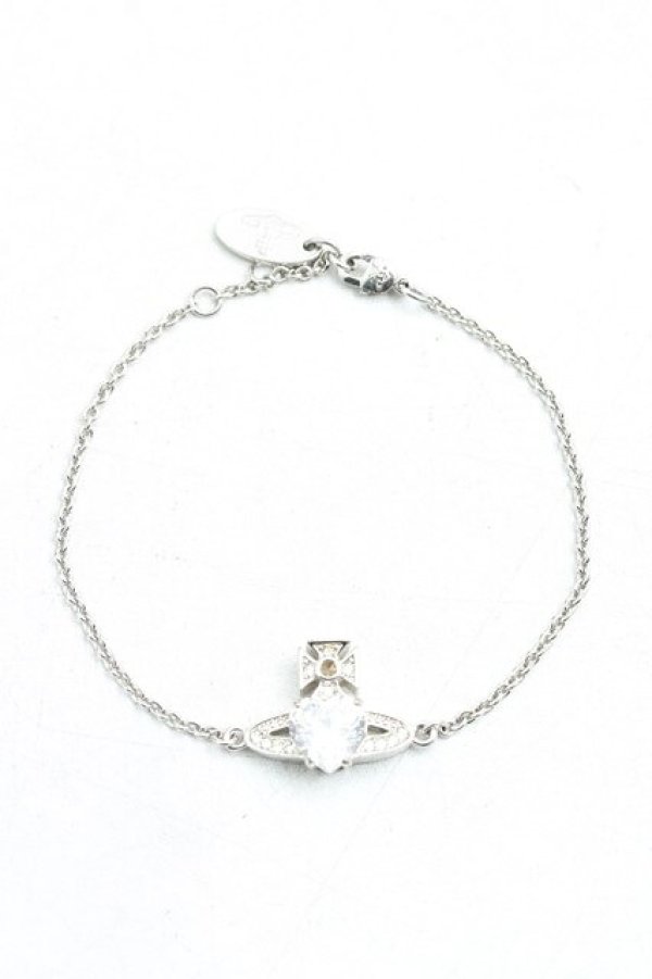 画像2: ヴィヴィアンウエストウッド 中古 / アリエルブレスレット  シルバー  H-26-03-01-046-ac-OD-ZH (2)