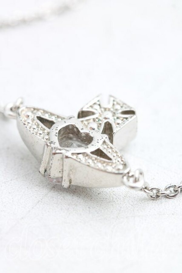 画像3: ヴィヴィアンウエストウッド 中古 / アリエルブレスレット  シルバー  H-26-03-01-046-ac-OD-ZH (3)