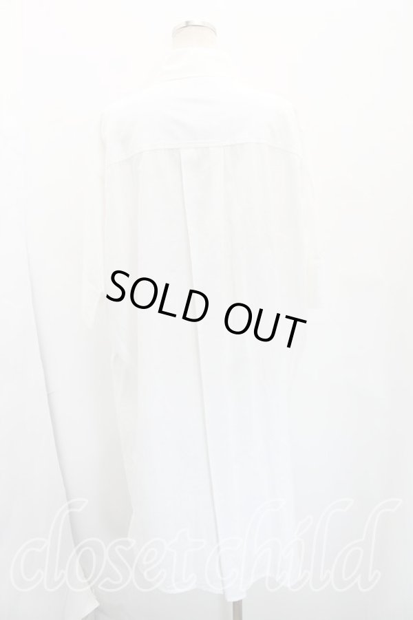 画像2: ヴィヴィアンウエストウッド 中古 / CARDY EMBROIDERY ダンガリーシャツワンピース 00 ホワイト  H-26-03-01-005-op-SZ-ZH (2)