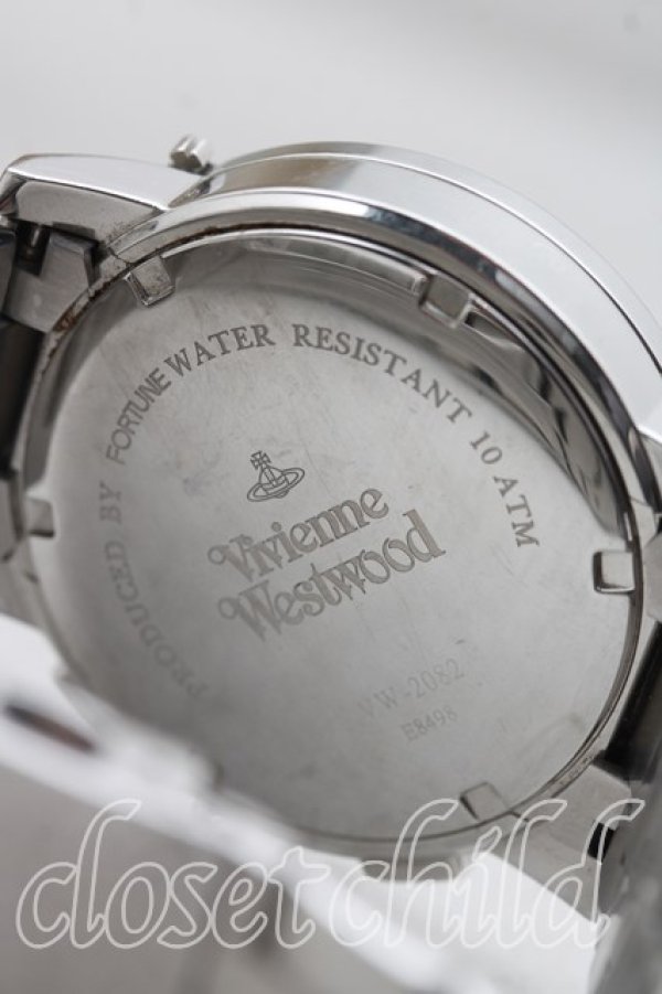 画像2: ヴィヴィアンウエストウッド MAN 中古 / キスミーワンスウォッチ  シルバー  H-26-03-01-049-ac-OD-ZH (2)