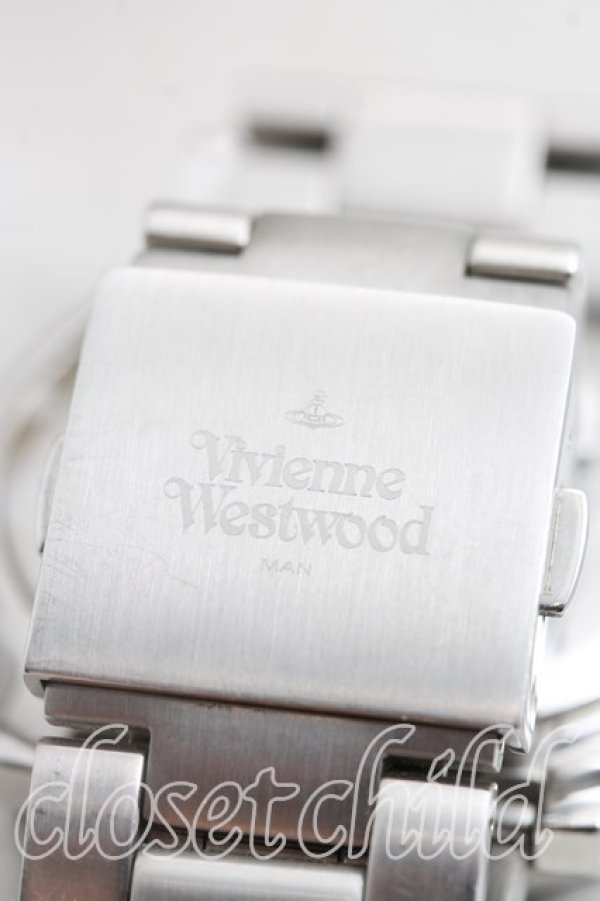 画像3: ヴィヴィアンウエストウッド MAN 中古 / キスミーワンスウォッチ  シルバー  H-26-03-01-049-ac-OD-ZH (3)