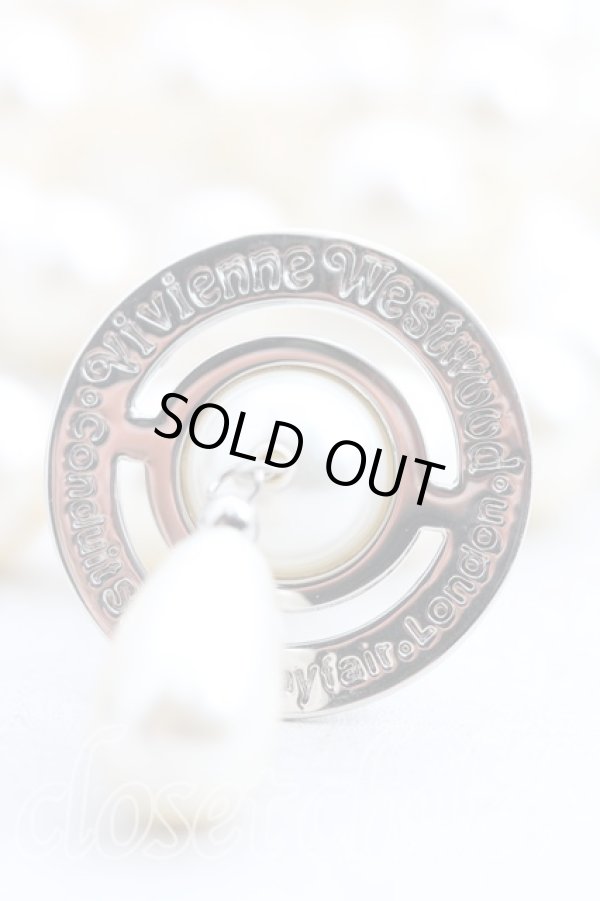 画像3: ヴィヴィアンウエストウッド 中古 / 3連パールドロップチョーカー  シルバー  H-26-03-01-050-nl-OD-ZH (3)