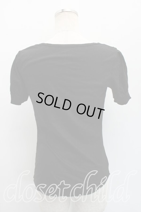 画像2: ヴィヴィアンウエストウッド 中古 / ボートネックカットソー 1（7号相当） 黒  H-26-03-01-052-to-OD-ZH (2)