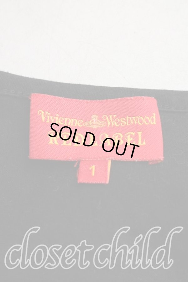 画像3: ヴィヴィアンウエストウッド 中古 / ボートネックカットソー 1（7号相当） 黒  H-26-03-01-052-to-OD-ZH (3)