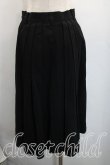 画像2: ヴィヴィアンウエストウッド 中古 / プリーツデニムスカート 01（7号相当） 黒  H-26-03-01-058-sk-OD-ZH (2)
