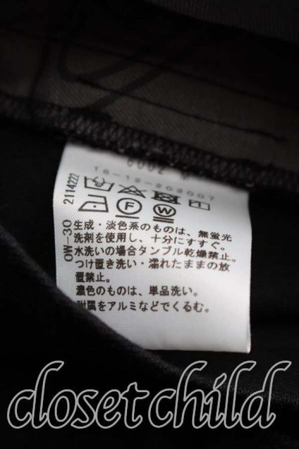 画像4: ヴィヴィアンウエストウッド 中古 / プリーツデニムスカート 01（7号相当） 黒  H-26-03-01-058-sk-OD-ZH (4)