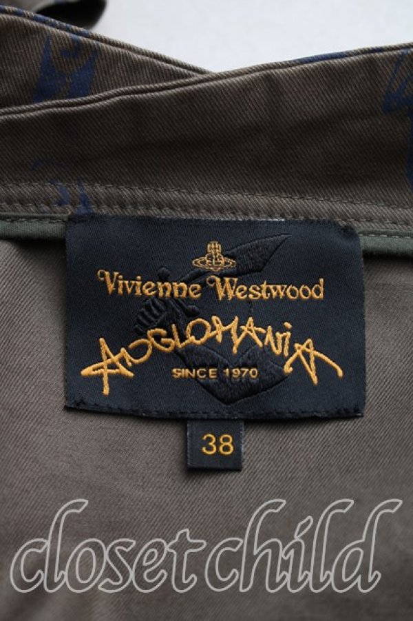 画像3: ANGLOMANIA 中古 / アンティチョークバウンティージャケット 38（7号相当） カーキ  H-26-03-01-060-jc-OD-ZH (3)