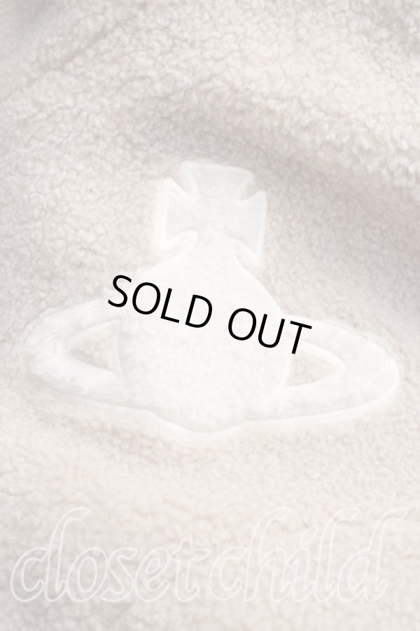 画像6: ヴィヴィアンウエストウッド 中古 / リサイクルボアギャザースリーブパーカー 00（ワンサイズ） ベージュ  H-26-03-01-061-jc-OD-ZH (6)