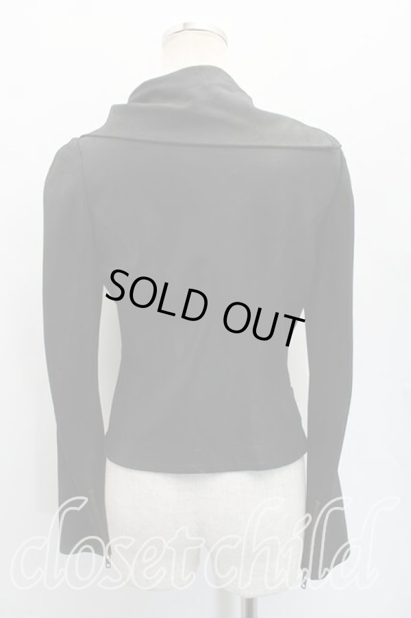 画像2: ヴィヴィアンウエストウッド 中古 / ゴートレザージャケット 1（7号相当） 黒  H-26-03-01-063-jc-OD-ZH (2)