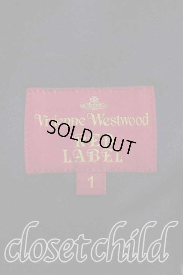 画像4: ヴィヴィアンウエストウッド 中古 / ゴートレザージャケット 1（7号相当） 黒  H-26-03-01-063-jc-OD-ZH (4)