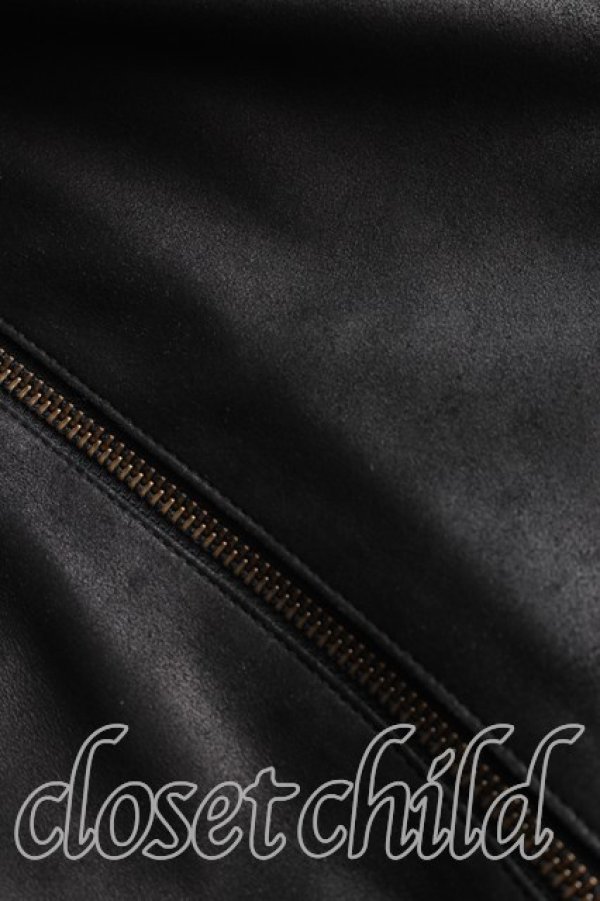 画像9: ヴィヴィアンウエストウッド 中古 / ゴートレザージャケット 1（7号相当） 黒  H-26-03-01-063-jc-OD-ZH (9)