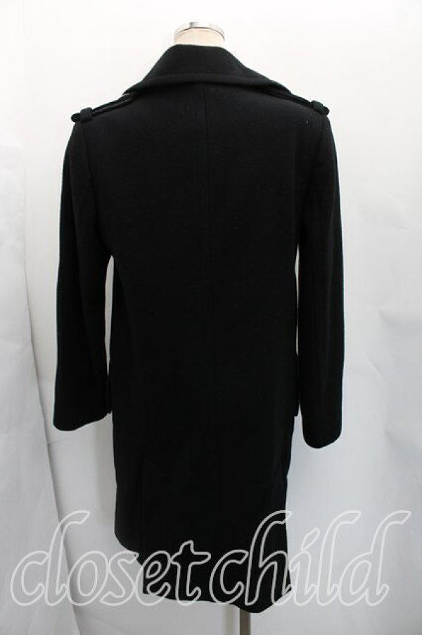 画像2: ヴィヴィアンウエストウッド 中古 / ダブルコート S 黒  H-26-03-01-065-co-OD-ZH (2)