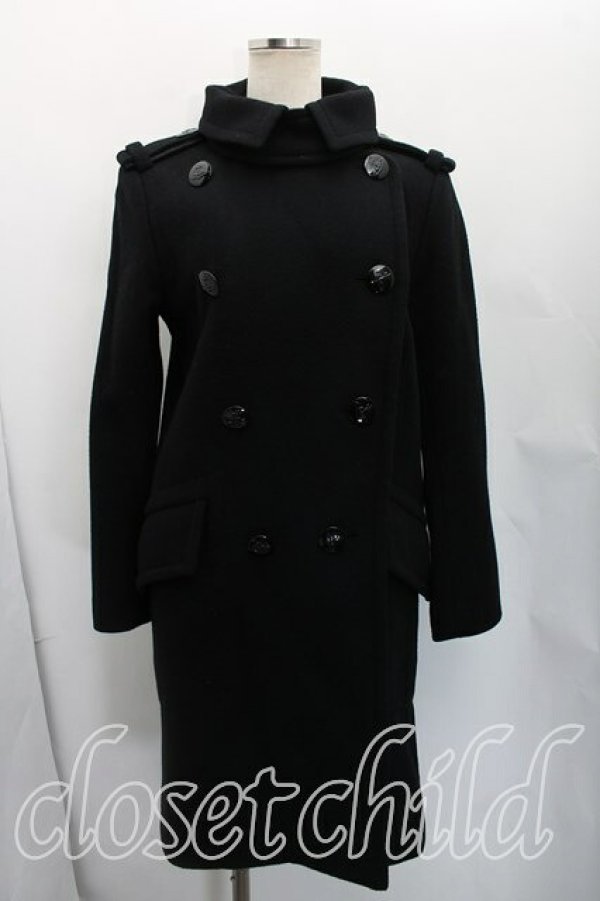 画像3: ヴィヴィアンウエストウッド 中古 / ダブルコート S 黒  H-26-03-01-065-co-OD-ZH (3)