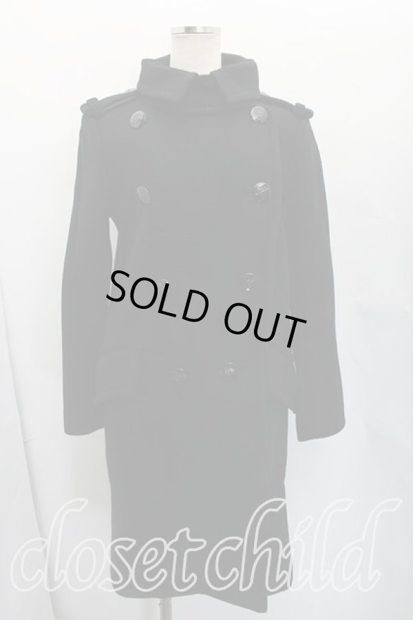 画像3: ヴィヴィアンウエストウッド 中古 / ダブルコート S 黒  H-26-03-01-065-co-OD-ZH (3)