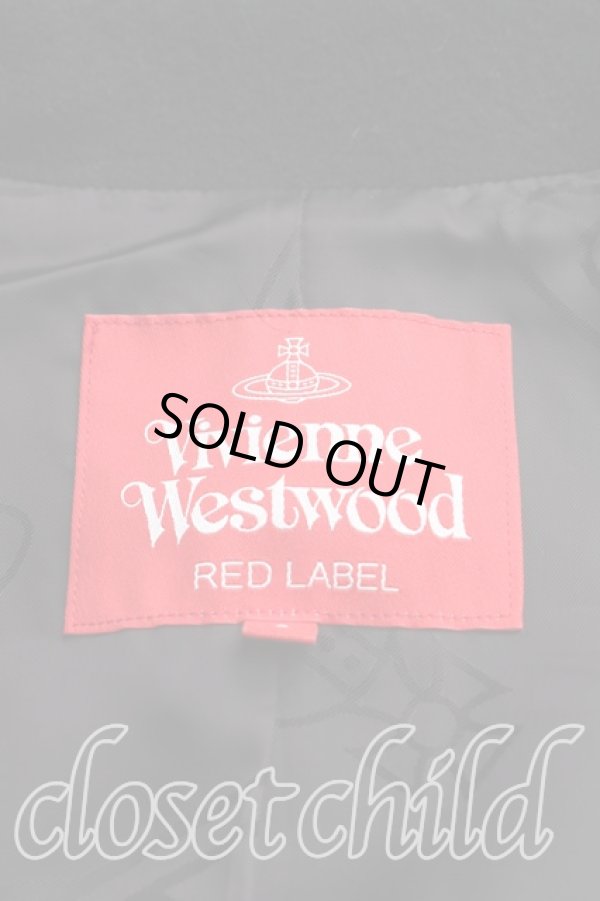 画像4: ヴィヴィアンウエストウッド 中古 / ダブルコート S 黒  H-26-03-01-065-co-OD-ZH (4)