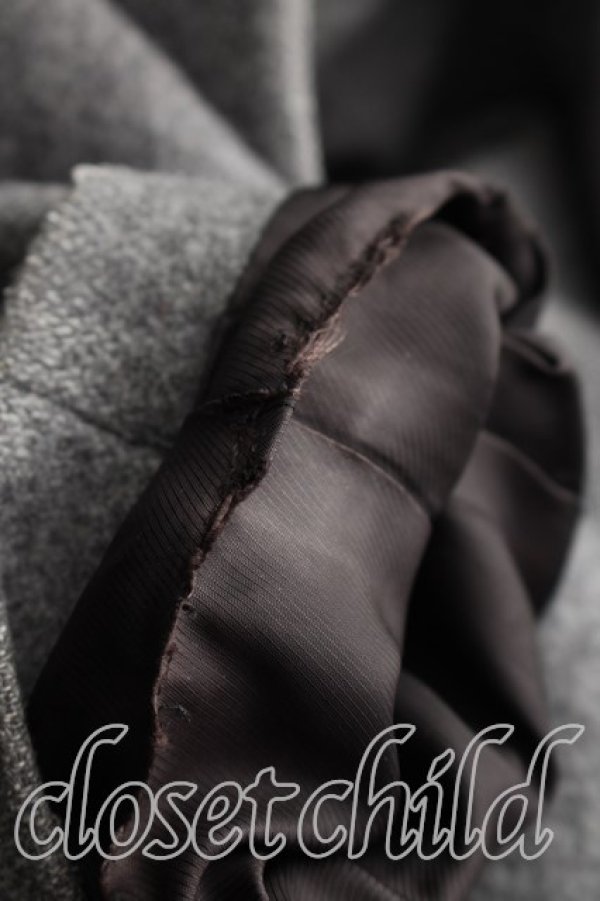 画像9: ヴィヴィアンウエストウッド 中古 / フロントアシメコート 1（7号相当） 灰  H-26-03-01-066-co-OD-ZH (9)