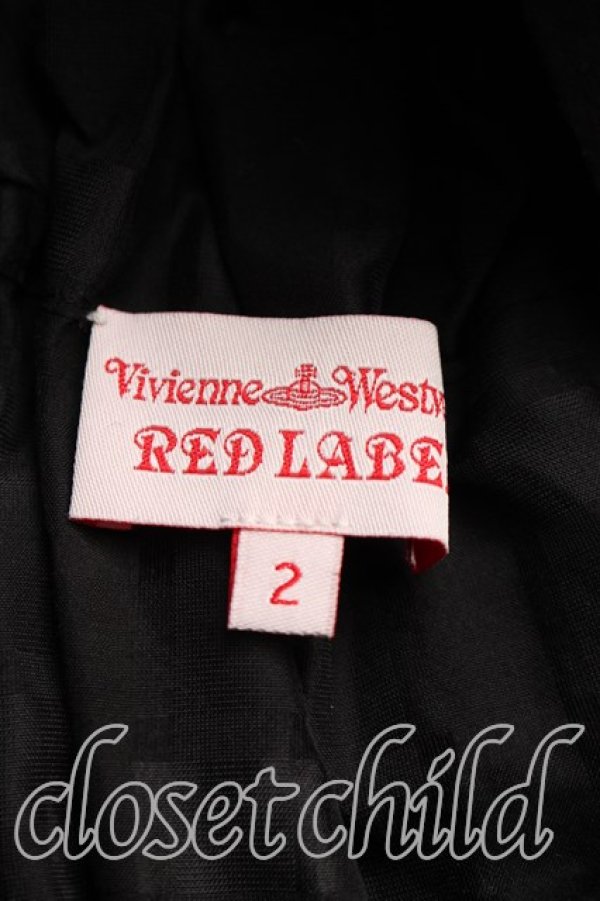 画像5: ヴィヴィアンウエストウッド 中古 / シースルーチェックワンピース 2（9号相当） 黒  H-26-03-01-010-op-OD-ZH (5)