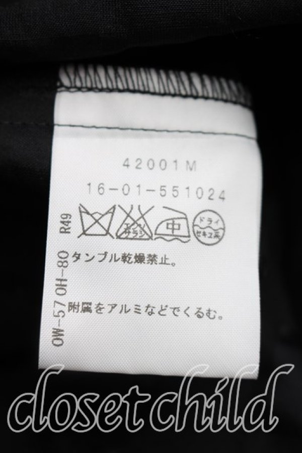 画像6: ヴィヴィアンウエストウッド 中古 / シースルーチェックワンピース 2（9号相当） 黒  H-26-03-01-010-op-OD-ZH (6)